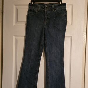 Nine West Dark Blue Flare Jeans